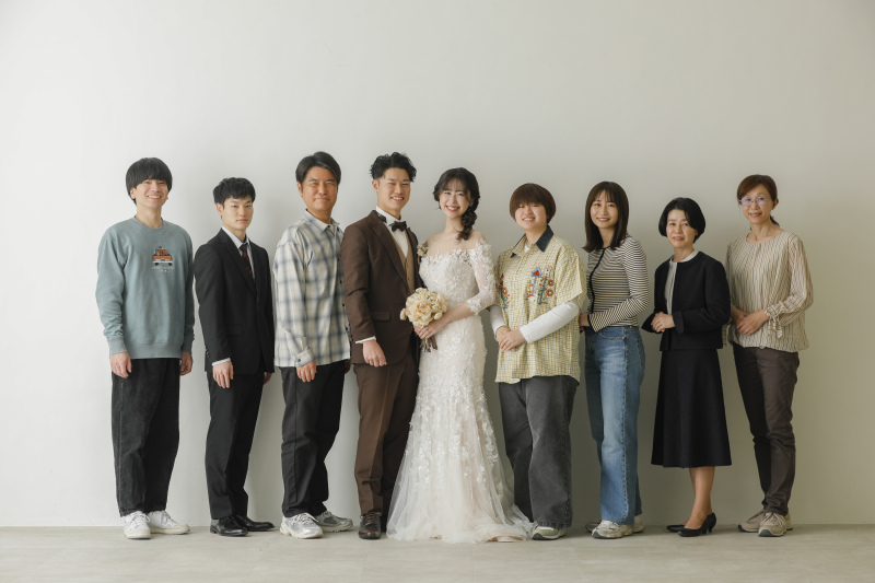 ご家族参加型の洋装ハウススタジオ