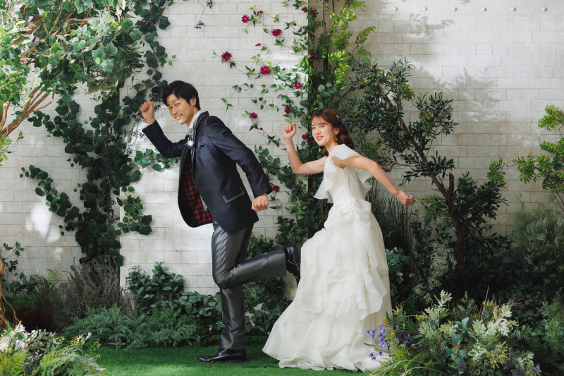 木漏れ日差し込む背景