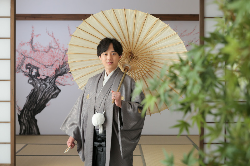 ご新郎様は爽やかに!