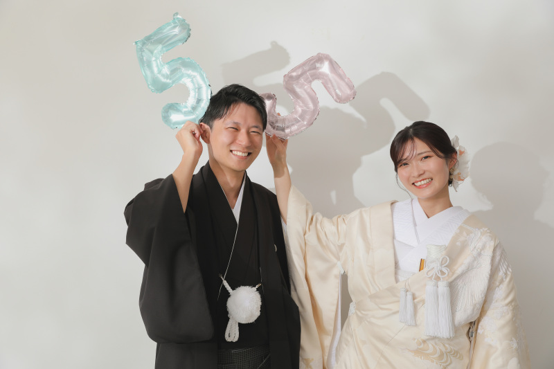 数字のバルーン