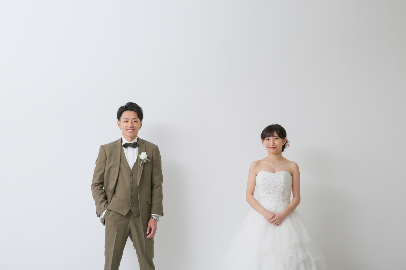 洋装スタジオ撮影