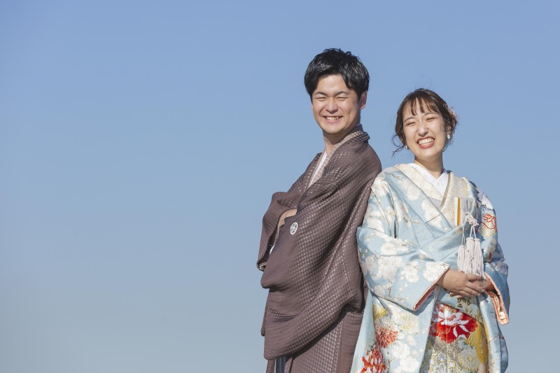 とっても笑顔がお似合いなお二人