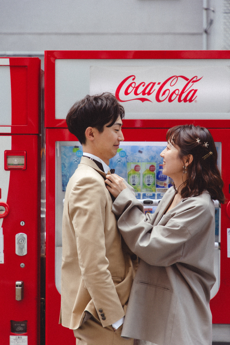 まるでドラマのワンシーン。