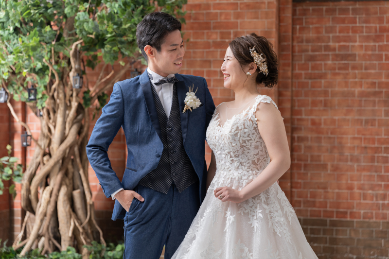 ナチュラルな表情で