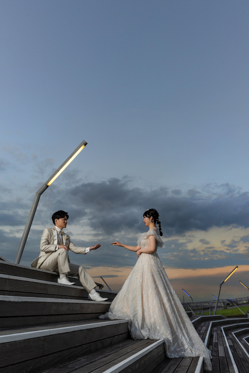 階段ショット！