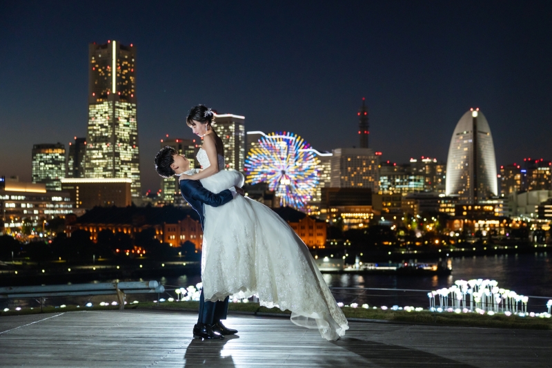 大桟橋夜景ロケーション