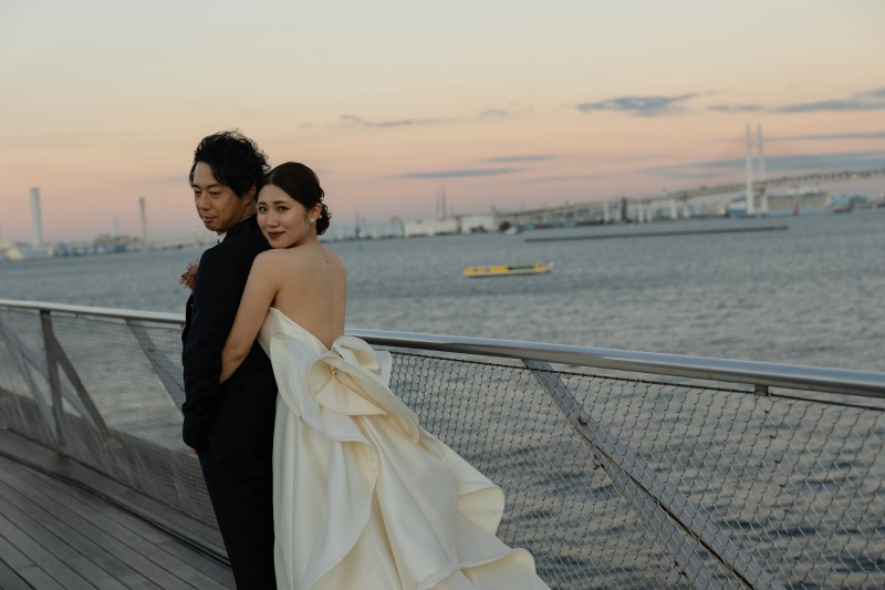 夕暮れのグラデーション