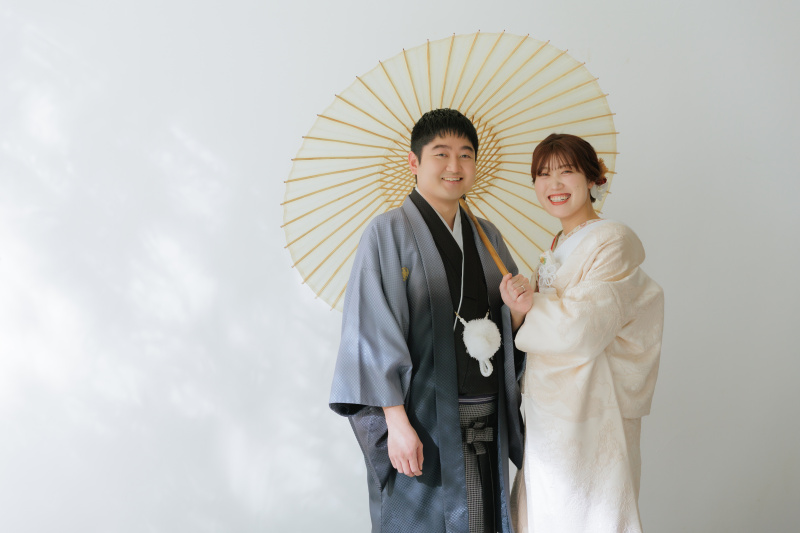 白い背景で爽やかに