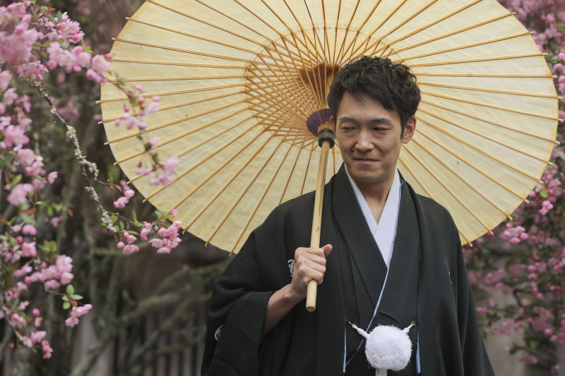 ご新郎様のソロショット