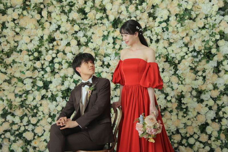 落ち着いたカットも