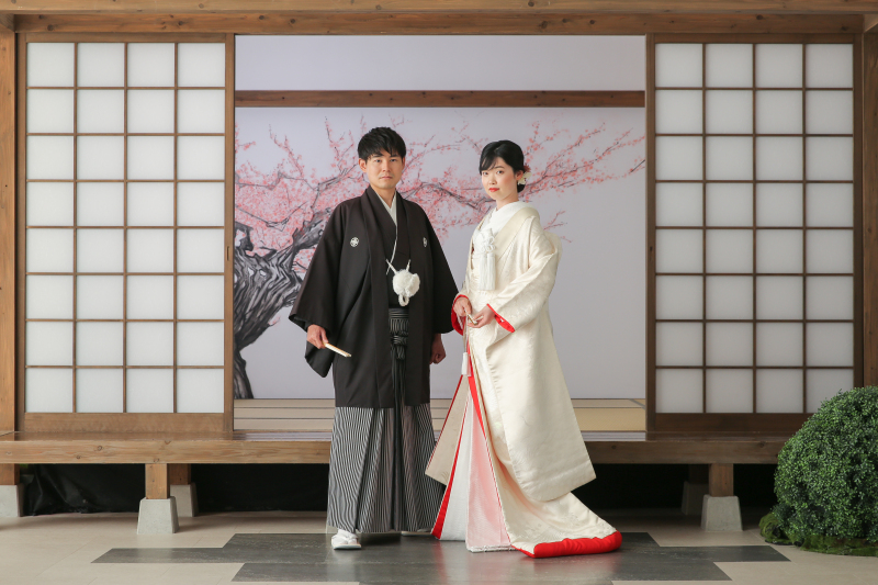 まずは2人並んで♪