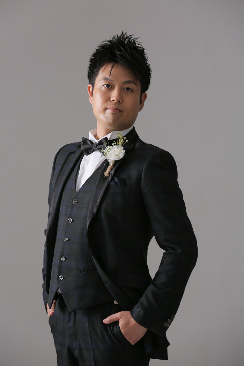 キリッと目線をいただいて