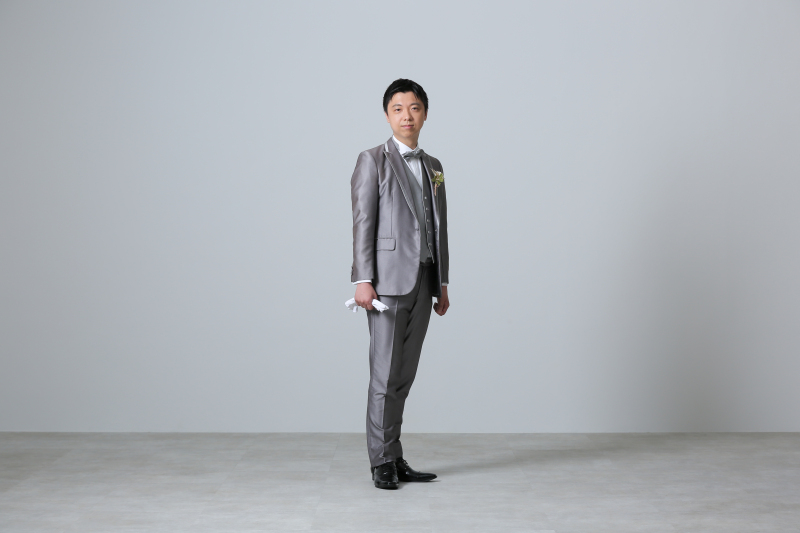 新郎様のソロカット!