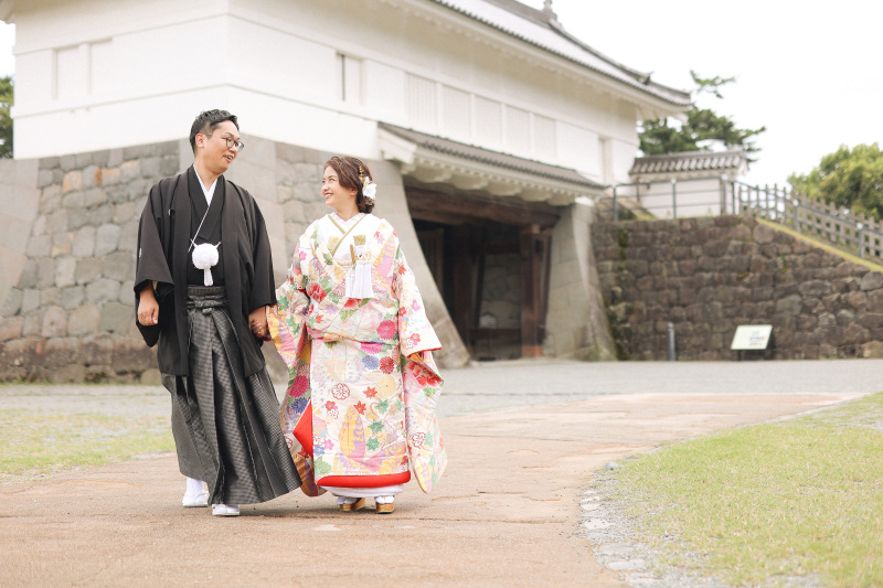 歩いているシーン