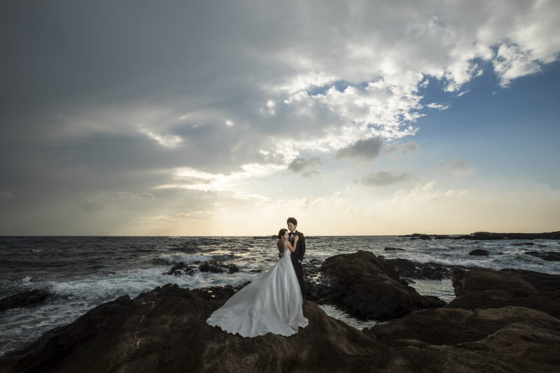 曇天から快晴へ「城ヶ島ロケーション」