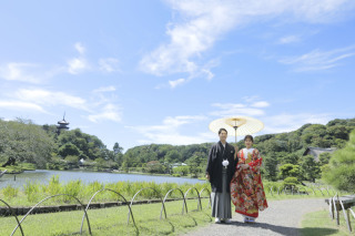 涼しい風の中で