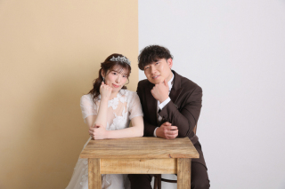 スタジオで可愛く撮影！