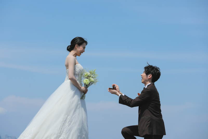 プロポーズシーン