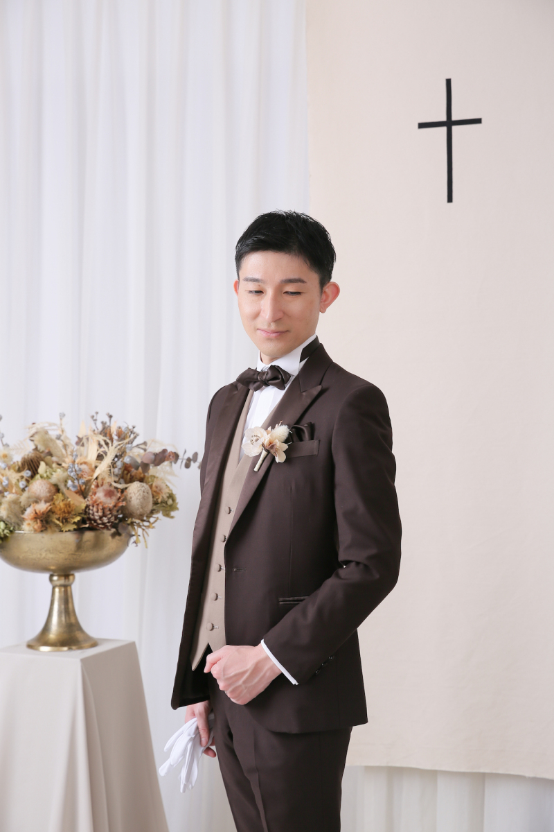 ご新郎様のソロカット