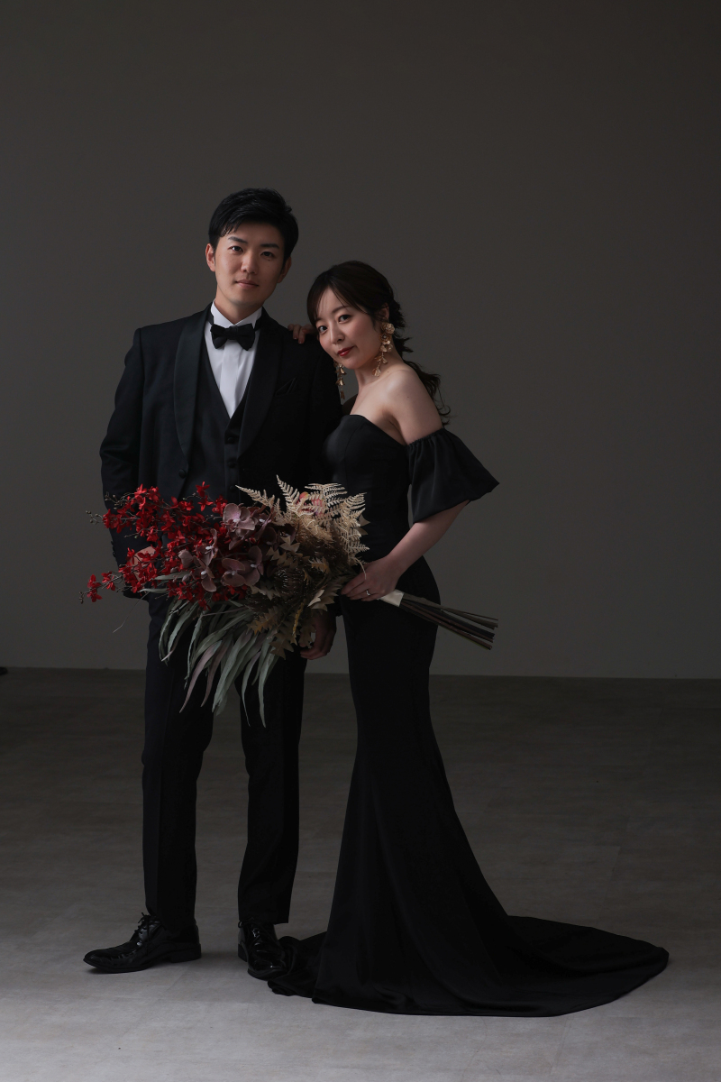 オールブラックでクールに!