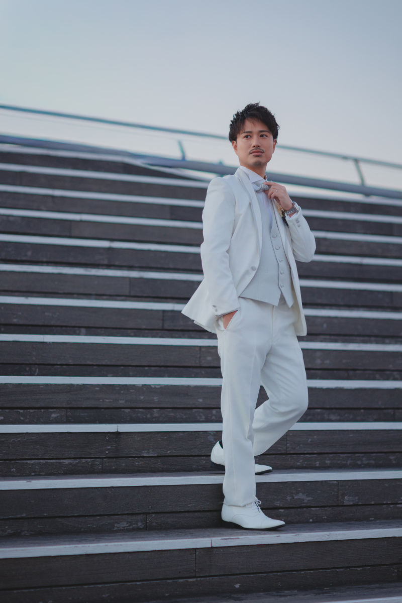 新郎様ソロショット