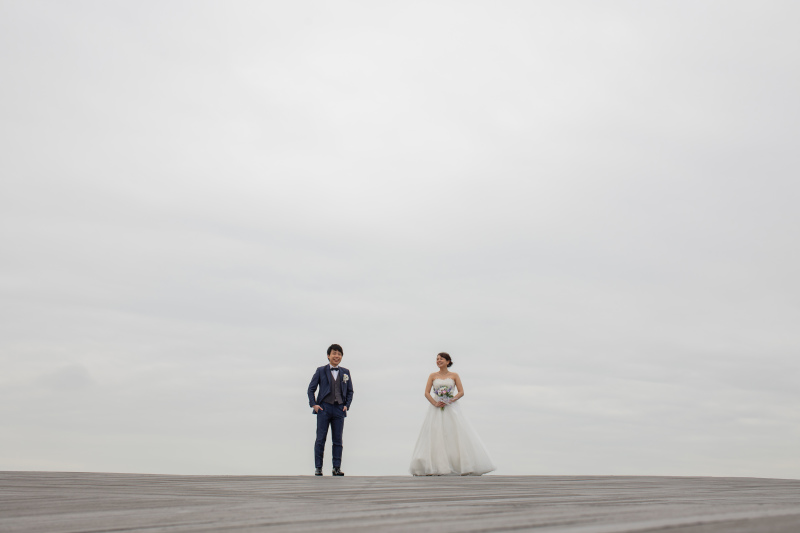 広々とした大桟橋!