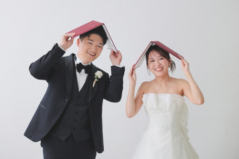 証明書が可愛い屋根に大変身!