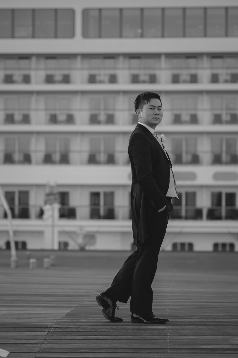 ご新郎様ソロショット