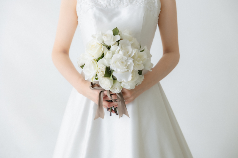 手元のカットも