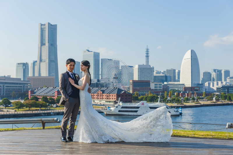 大桟橋ターミナルにて