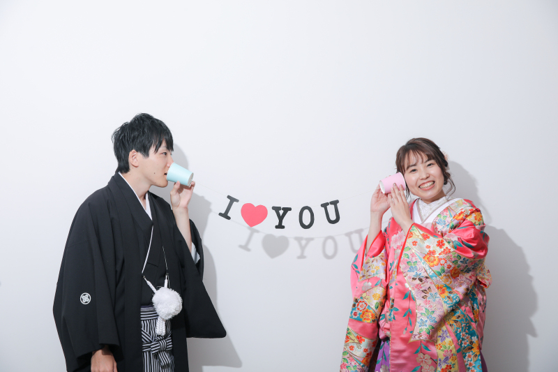 可愛い小物と一緒に!