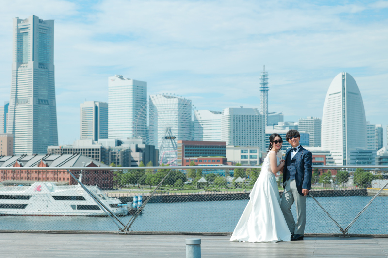 みなとみらいの景色を1つに