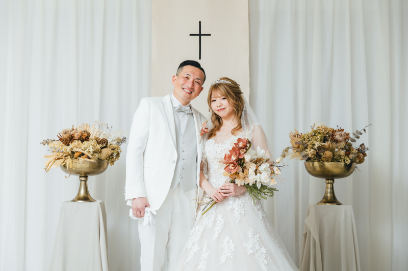 まずはウェディングドレス♪