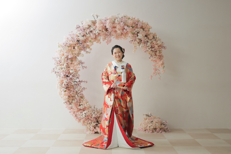 春を感じる桜の背景