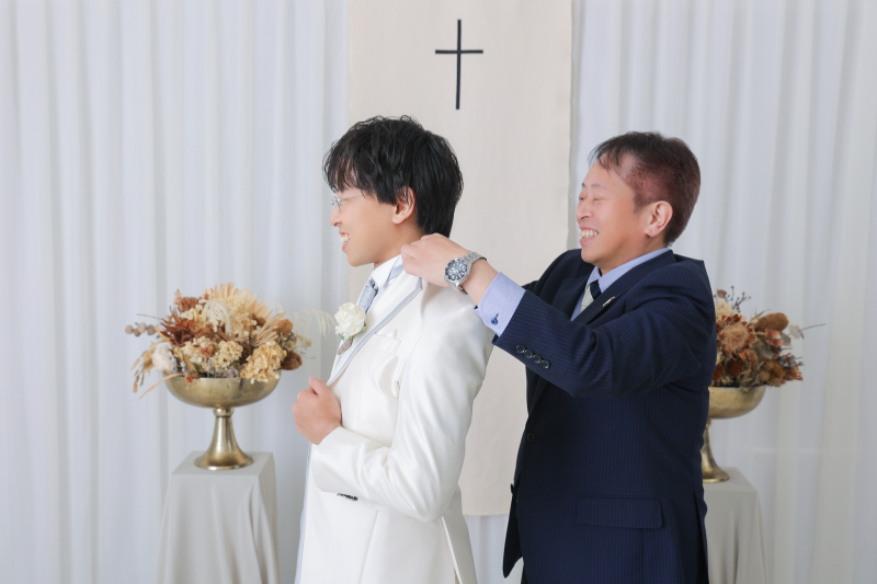 応援の意味を込めてジャケットを