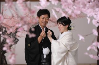 屋内庭園と大桟橋ロケーション