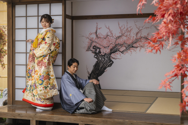 お茶室の中でも