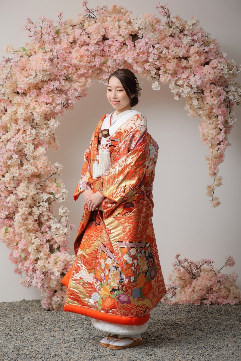 ご新婦様のソロカット!