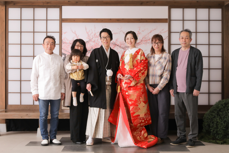 和装でかっちり