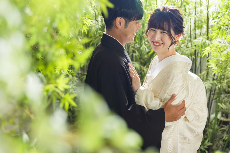 夏は自然の中で