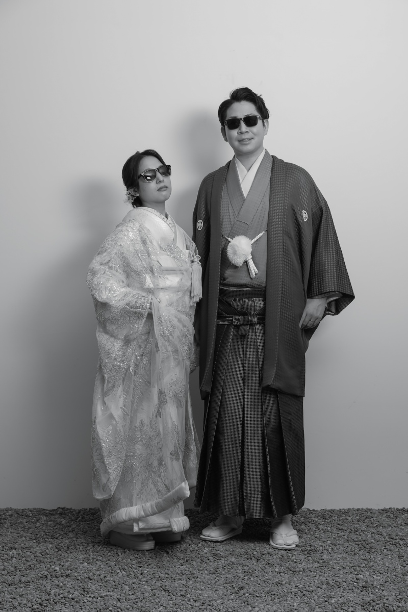 サングラスでカッコよく