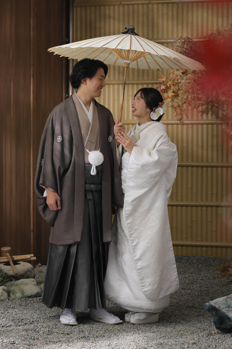 まずは和装から！