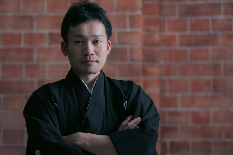 紋付のご新郎さま