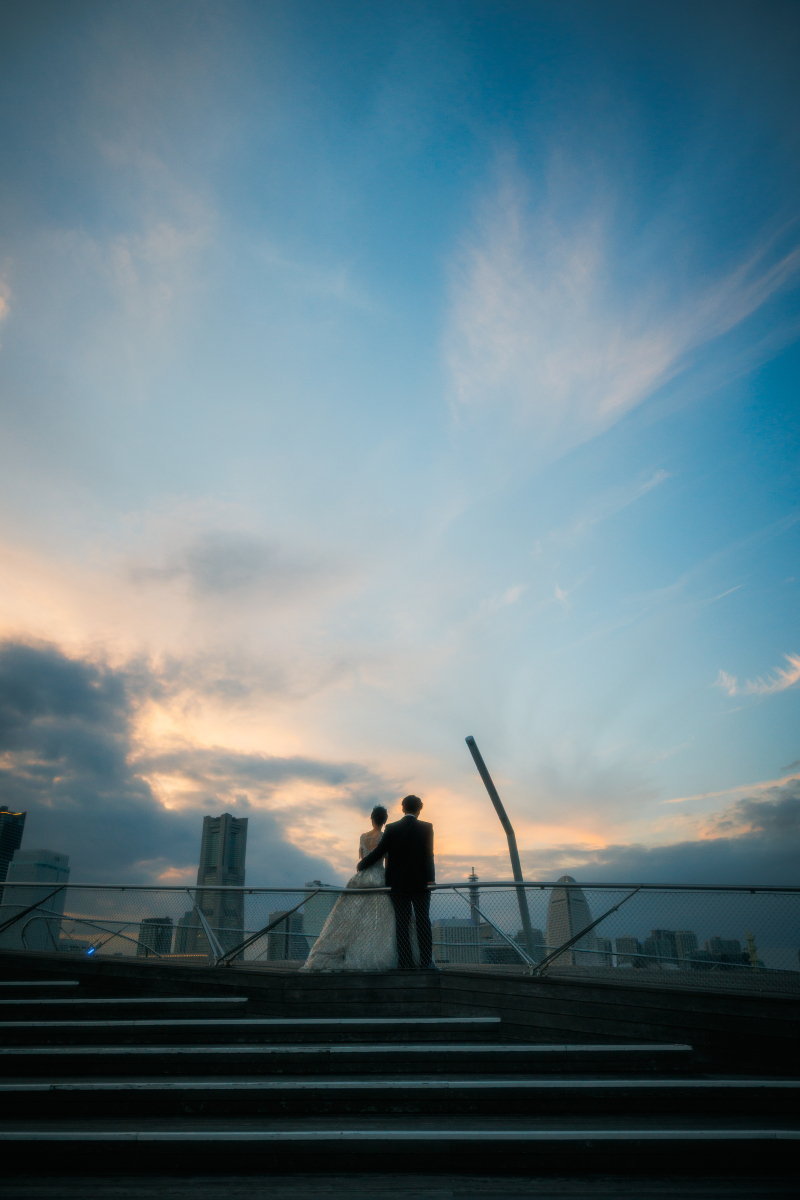 before sunset