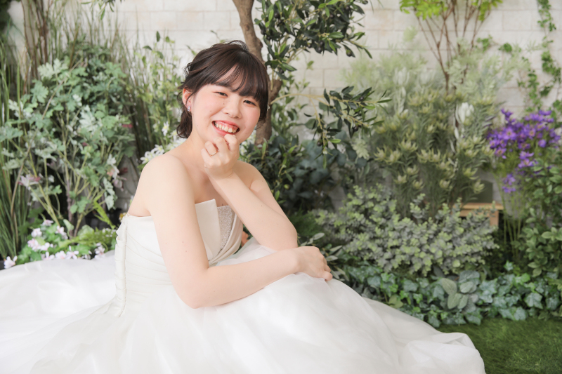 ご新婦様のソロショット!