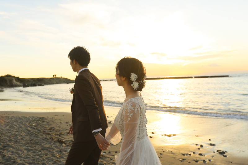 夕暮れでも歩いちゃいます!