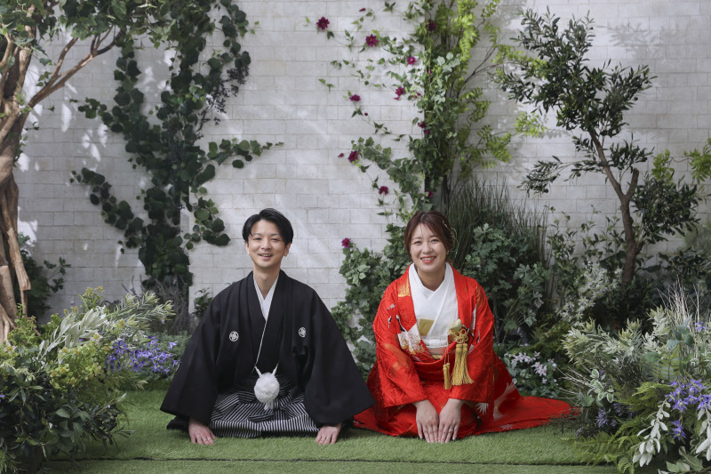 木漏れ日の中で