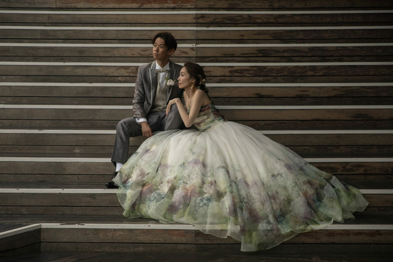 大桟橋でクールに