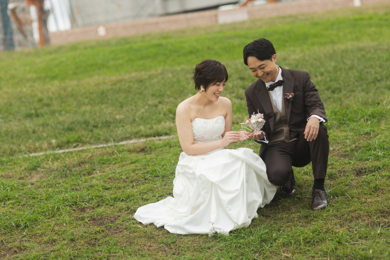 新婦さん手作りの。。。