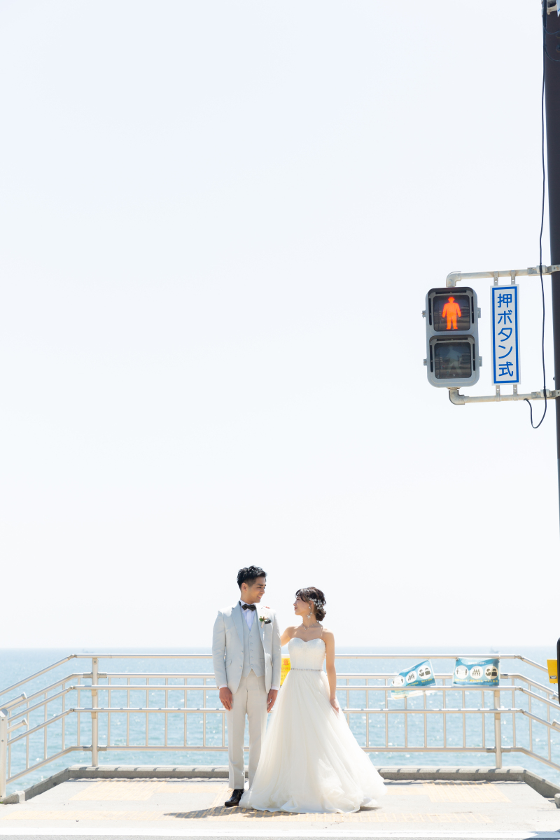 湘南ビーチに向かう所から撮影開始!